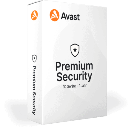 Avast premium security - 10 Geräte - 1 Jahr